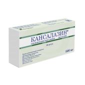 Кансалазин свечи рект. 500мг №10