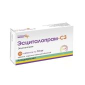 Эсциталопрам-СЗ таб.п/о плен. 10мг №30