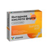 Витамир Янтарная кислота форте таб 400мг/620мг №30