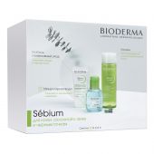 Биодерма Себиум набор крем Глобал интес. уход 30мл+лосьон 200мл+миц.вода 100мл