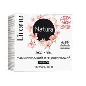 Лирен эко крем для лица разглаживающий регенерирующий цветок вишни ночной 50мл