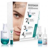 Виши Слоу Аж набор флюид 50мл+уход для глаз 15мл+Минерал 89 гель-сыворотка 10мл+Лифтактив Супрем филлер гиалурон 10мл №2