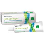 Метилурациловая мазь 10% 25г