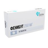 Фенибут таб. 250мг №10