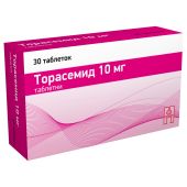 Торасемид таблетки 10мг № 30