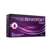 Венапрокт Алиум суппозитории ректальные 250мг № 10