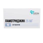 Ламотриджин таб. 25мг №30 №2