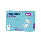 Цефиксим экспресс таб.дисперг. 400мг №14