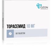 Торасемид таб. 10мг №60 №4
