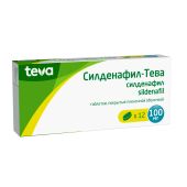 Силденафил-Тева таб.п/о плен. 100мг №12 №3