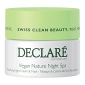 DECLARE VEGAN NATURE Восстанавливающий ночной крем-маска Веган-Спа 50мл