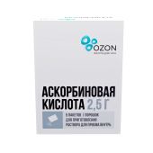 Аскорбиновая кислота пор. д/п/р/д/п/в 2,5г №5 №3