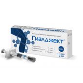 Гиалджект имплантат вязкоэласт. стер. 1,5% 2мл шприц №1