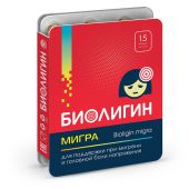 биолигин мигра n15 капс по 0,52г