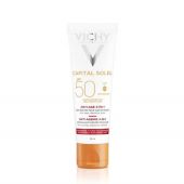 Виши Капиталь Солей крем-уход антивозр. 3в1 SPF50 50мл