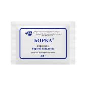 Борка порошок борной кислоты ср-во дезинф. пак. 20г №1