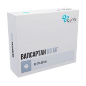 Валсартан таблетки п / покрытые оболочкой 80мг № 90