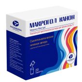 Макрогол канон порошок для раствора для приема внутрь пакет 4г № 20