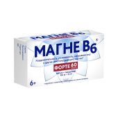 Магне-В6 форте таблетки покрытые оболочкой пленочной № 60 №2