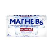 Магне-В6 форте таблетки покрытые оболочкой пленочной № 60