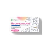 Экспресс-тест для качест. их определения ин витро хгч в моче у женщин репр.возр. для ранней диагностики беременности в-хгч-имбиан-иха сверхчувств. 25мме / мл № 1