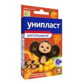 Унипласт лейкопластырь бактерицидный чебурашка № 12