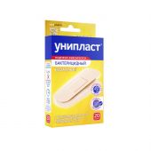 Унипласт пластырь бактерицидный незаметный 1,9х7,2см № 20