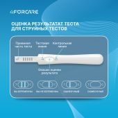4FORCARE Тест для определения беременности струйный ультрачувствительный №1 №2