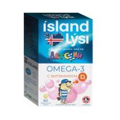 Лиси Омега-3 с витамином D детская с 3х до 14 лет капсулыжев. 609 мг № 60 №4