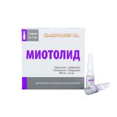 Миотолид р-р в/м 100мг+2,5мг 1мл амп. №5