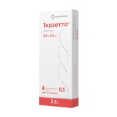 Тирзетта р-р для п/к введ. шприц в автоинжекторе 2,5мг 0,5мл №4