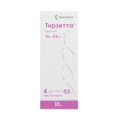 Тирзетта р-р для п/к введ. шприц в автоинжекторе 10мг 0,5мл №4 №2