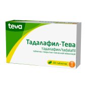 Тадалафил-Тева таблетки покрытые оболочкой 5мг № 28 №3
