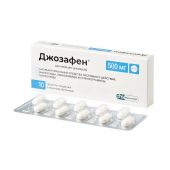 Джозафен таблетки покрытые оболочкой пленочной 500мг № 10 №2