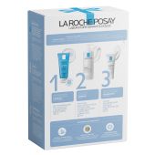 Ля Рош-Позе набор молочко лайт для сухой кожи 400мл+Толеран Сенситив увлажняющий крем 40мл+Липикар Лаван гель очищ. успок. для душа 100мл №3
