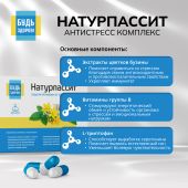 Будь Здоров! Натурпассит антистресс комплекс капс. №60 №6