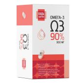 Будь Здоров! Омега-3 90% 1300мг капс. №60 №7