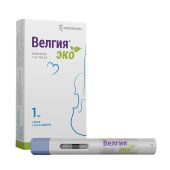 Велгия эко р-р для п/к введ. 1мг/доза шприц в автоинжекторе 0,5мл №4