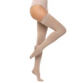 Ферстэйд чулки с резинкой и закрытым носком медицинские эластичные 1 класс компрессии бежевые №1 №2