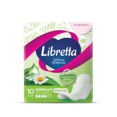 Либретта прокладки забота природы нормал с мягкой поверхностью №10