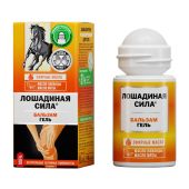 Лошадиная сила бальзам-гель релаксирующий для тела роликовый аппликатор 90 мл