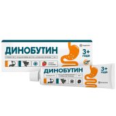 Динобутин гель для приема внутрь с ароматом клубники 8,9мг/г туба 100г+ложка дозированная №1 №5