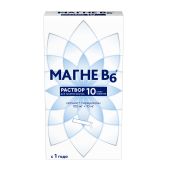 Магне В6 100мг+10мг 10мл стик-пакет раствор для приема внутрь №10