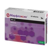 Марфлоксин таблетки для кошек и собак 80мг 12шт