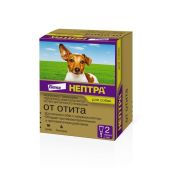 Нептра раствор для лечения наружного отита у собак пипетка 2шт