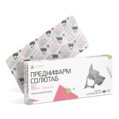 Преднифарм Солютаб таблетки для кошек и собак 16мг 20шт №2