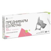 Преднифарм Солютаб таблетки для кошек и собак 16мг 20шт