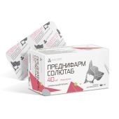 Преднифарм Солютаб таблетки для кошек и собак 40мг 10шт №2