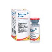 Телазол порошок для приготовления раствора для инъекций для кошек и собак флакон 100мг 10мл