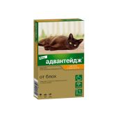 Адвантейдж капли от блох для котят и кошек весом до 4 кг 0,4мл №1
